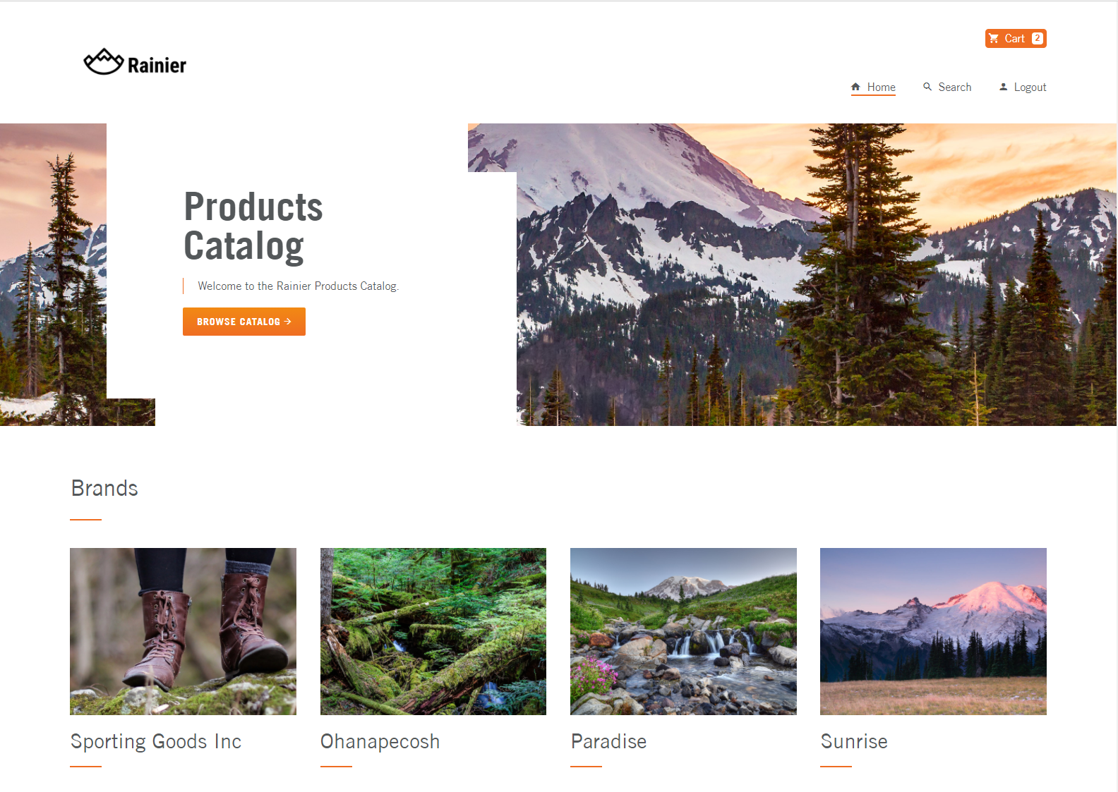 Nuxeo DAM Catalog Portal